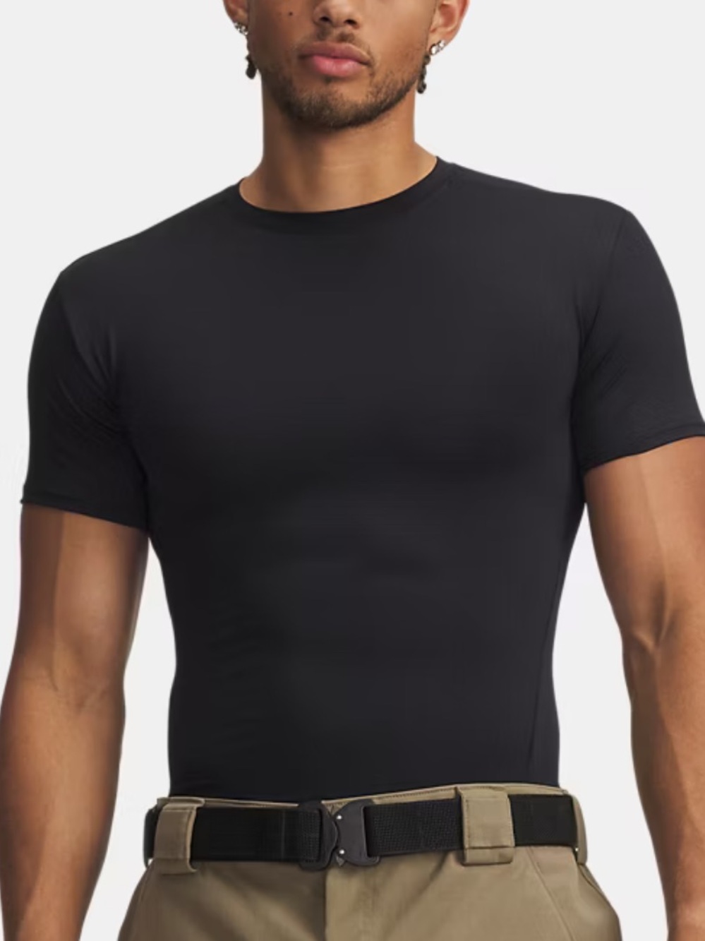 Under Armour Men’s Black Short Sleeve Performance Tee